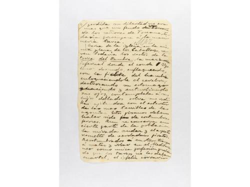 1896. MANUSCRITO. (ORIGINAL MANUSCRITO). BLASCO IBÁÑEZ, VICE