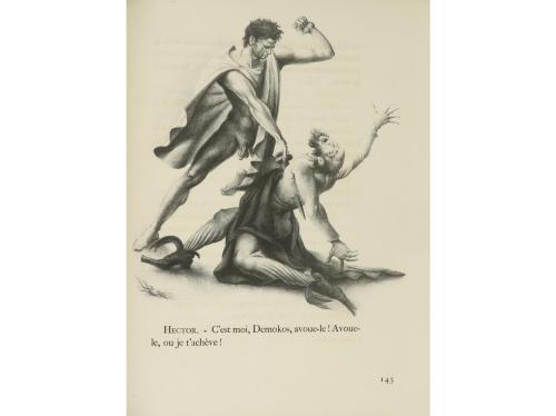 1945. LIBRO. (BIBLIOFILIA). GIRAUDOUX, JEAN:. LA GUERRE DE T