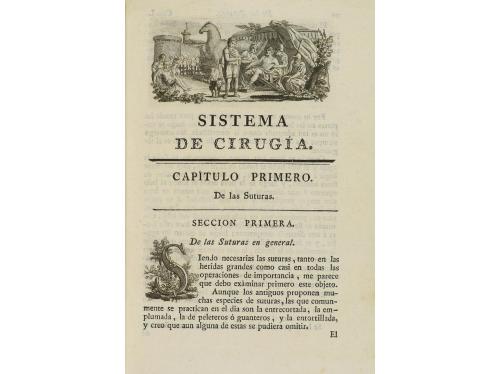 1798. LIBRO. (MEDICINA). BELL, BENJAMIN:. SISTEMA DE CIRUGIA