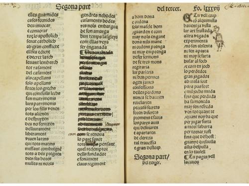 1531. LIBRO. (GÓTICO-LITERATURA). ROIG, JAUME:. LIBRE DE CO[