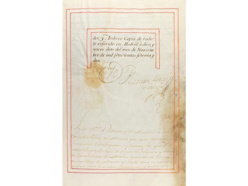 1772. MANUSCRITO. (EJECUTORIA-CARLOS III). CARTA EJECUTORIA 