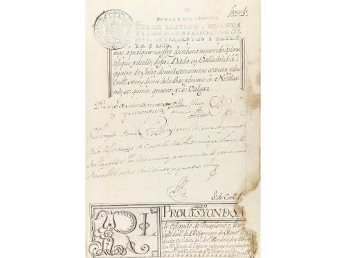 1772. MANUSCRITO. (EJECUTORIA-CARLOS III). CARTA EJECUTORIA 