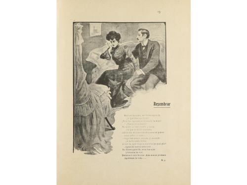 1905. REVISTA. (MODERNISMO). QUISICOSAS. REVISTA ILUSTRADA. 