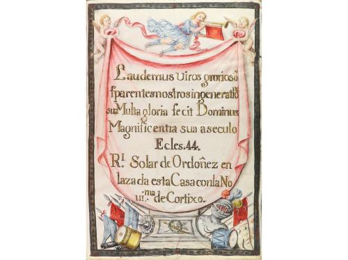 s. XVIII-XIX. MANUSCRITO. (EJECUTORIA). CARTA EJECUTORIA DE 