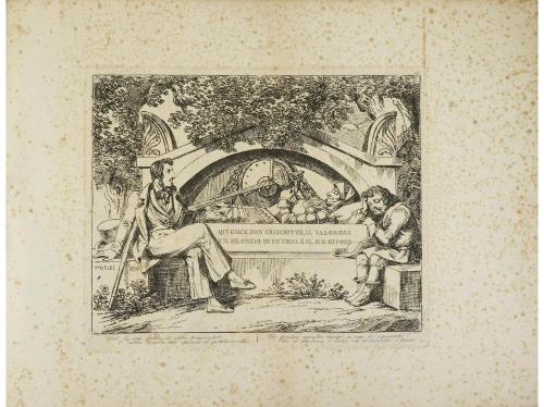 1834. GRABADO. (CERVATINA). PINELLI, BARTOLOMEO:. GRABADOS D