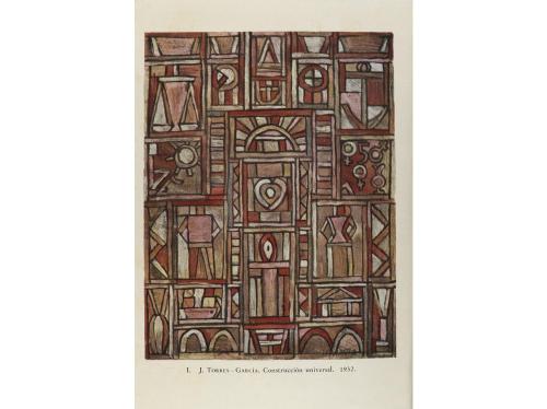 1944. LIBRO. (ARTE). TORRES-GARCIA, J.:. UNIVERSALISMO CONST