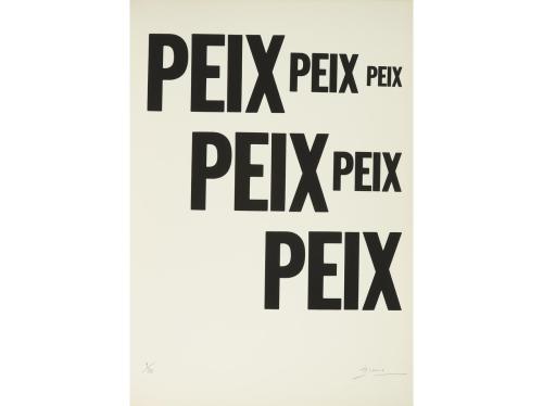 1982. LIBRO. (ARTE CONTEMPORÁNEO). BROSSA, JOAN:. 3 POEMES V