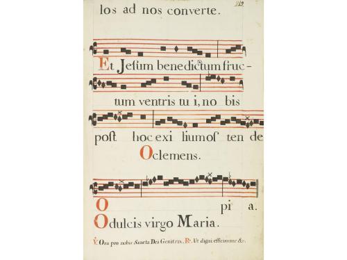 1680-1720 ca. LIBRO. (MANUSCRITO). OFFICIUM DEFUNCT. AD VESP