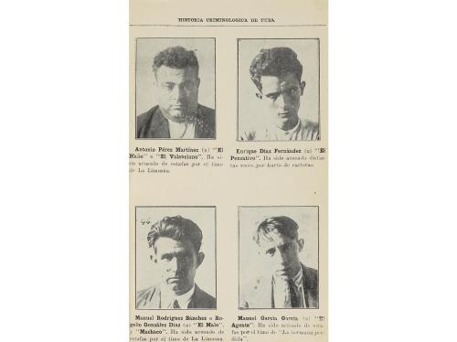 1927. LIBRO. (CUBA). LOPEZ, MANUEL B.:. EL GARROTE EN CUBA. 