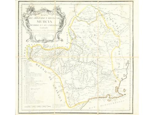1767. MAPA. (LOTE MAPAS ANDALUCÍA). LLOBET, FRANCISCO; LOPEZ