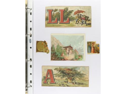 Principios de s. XX. CROMOS. LOTE DE CROMOS LITOGRÁFICOS DE 