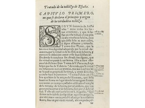1591. LIBRO. (HERÁLDICA). GUARDIOLA, IVAN BENITO:. TRATADO D