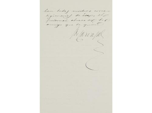 1863-1885. MANUSCRITO. (CORRESPONDENCIA POLÍTICA). CONJUNTO 