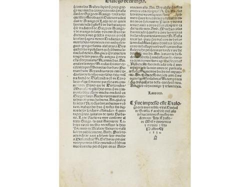 1536. FOLLETOS. (MECICINA-GÓTICO). [MONARDES, NICOLÁS:]. DIA