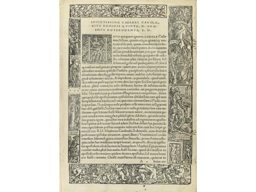 1522. LIBRO. (HUMANIDADES). ERASMUM ROTERODAMUM:. THESAURUM 
