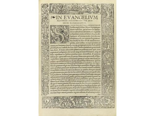 1522. LIBRO. (HUMANIDADES). ERASMUM ROTERODAMUM:. THESAURUM 