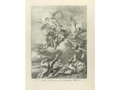 1728. LIBRO. (LITERATURA). VOLTAIRE:. LA HENRIADE. Londres: 