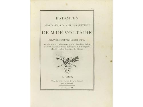 1728. LIBRO. (LITERATURA). VOLTAIRE:. LA HENRIADE. Londres: 