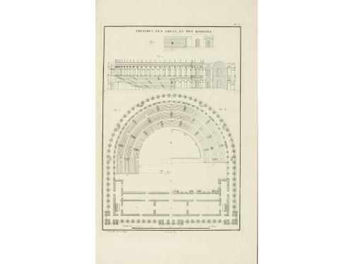 1777. LIBRO. (ARQUITECTURA-TEATRO). ROUBO:. TRAITÉ DE LA CON