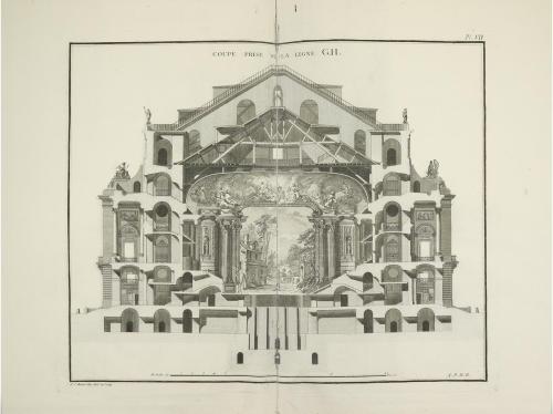 1777. LIBRO. (ARQUITECTURA-TEATRO). ROUBO:. TRAITÉ DE LA CON