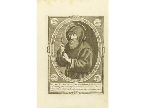 1710. LIBRO. (HAGIOGRAFÍA). ABBIATE FORIERI, GIO.:. VITA E M