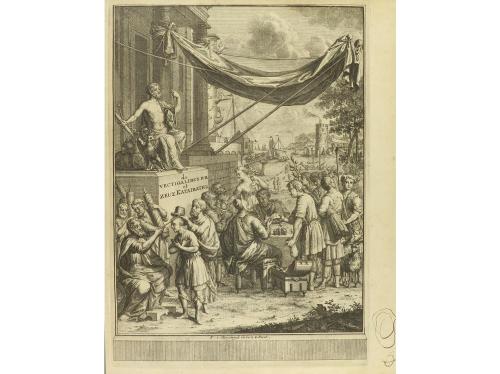 1734. LIBRO. (NUMISMÁTICA). BURMANI, PETRI:. VECTIGAGLIA POP