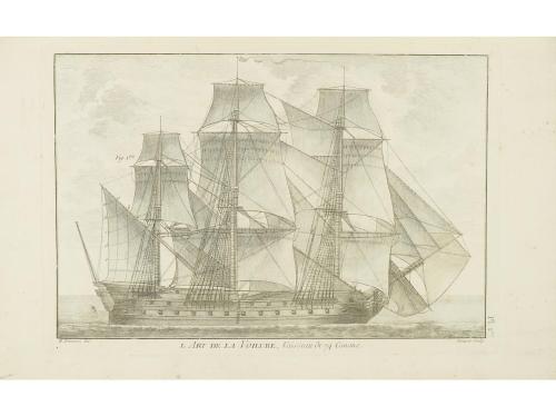 1778. LIBRO. (NAVEGACIÓN-ARBOLADURA). ROMME:. DESCRIPTION DE