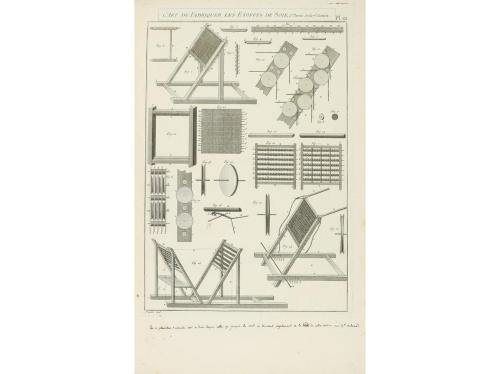 1789. LIBRO. (CIENCIAS-SEDA). PAULET, M.:. L'ART DU FABRICAN