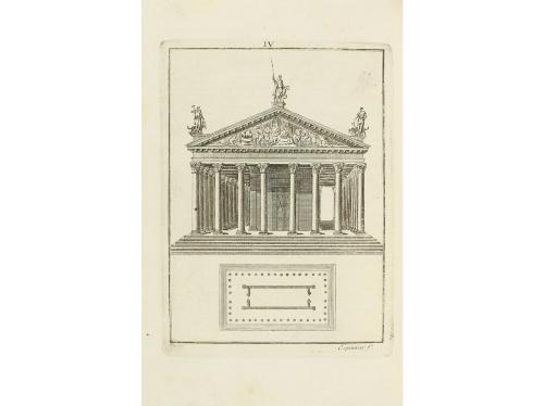 1761. LIBRO. (ARQUITECTURA). PERRAULT, CLAUDIO:. COMPENDIO D