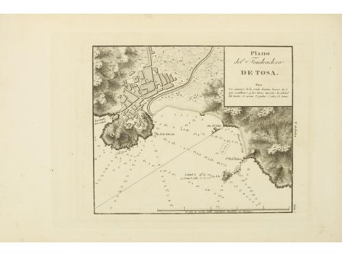 1813. LIBRO. (CARTOGRAFÍA). PORTULANO DE LAS COSTAS DE LA PE