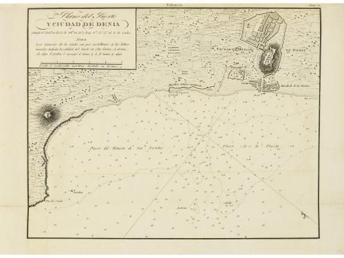 1813. LIBRO. (CARTOGRAFÍA). PORTULANO DE LAS COSTAS DE LA PE