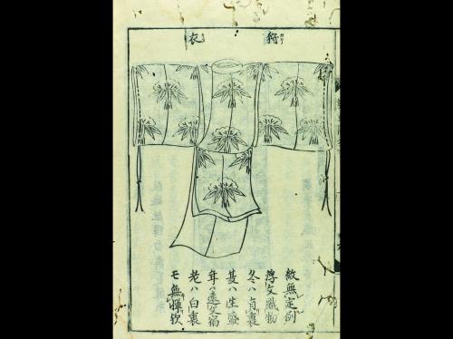 s. XVII. LIBRO. (ARTE JAPONÉS). RYÛSAKU, TOMIKURA:. SHOZOKU 