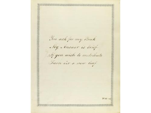 1823-1851. MANUSCRITO. (ROMANTICISMO). ÁLBUM ROMANTICO EN IN