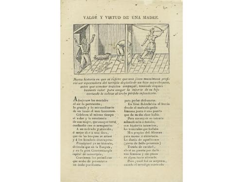 1750 ca. FOLLETOS. (LITERATURA DE CORDEL). EL CAUTIVO DE TAR