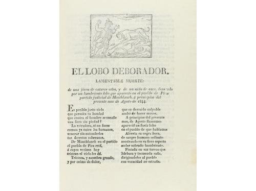 1750 ca. FOLLETOS. (LITERATURA DE CORDEL-SUCESOS). LA ISLA D