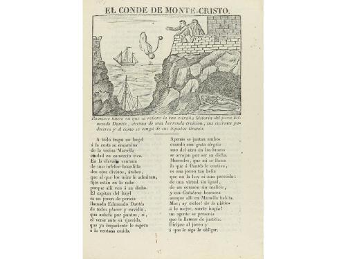 1860 ca. FOLLETOS. (LITERATURA DE CORDEL). DELIRIO DE ESPRON