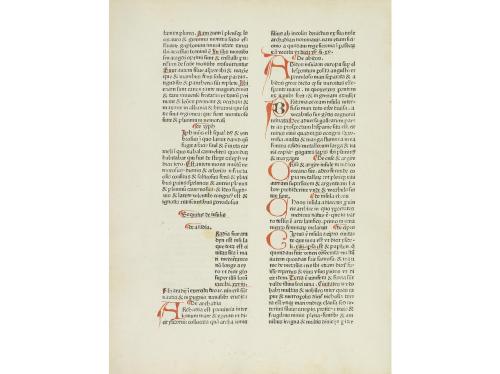 1475. LIBRO. (INCUNABLE-FRAGMENTO). [RUDIMENTUM NOVITIORUM, 