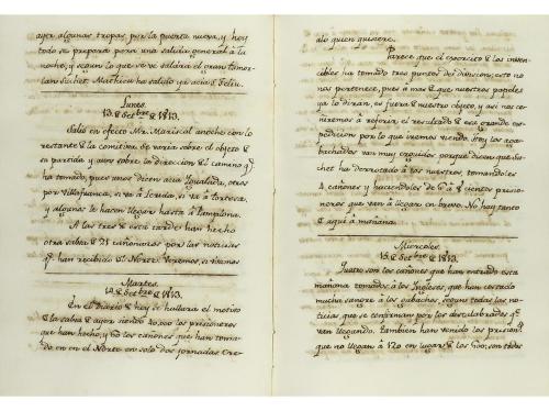 1808-1814. MANUSCRITO. (BARCELONA). TRABAJOS DE BARCELONA ba