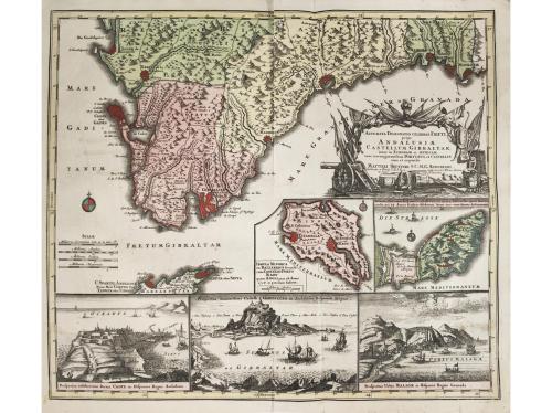 s. XVIII. MAPA. (ATLAS). VARIAS CARTAS GEOGRAPHICAS GENERALS