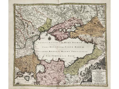 s. XVIII. MAPA. (ATLAS). VARIAS CARTAS GEOGRAPHICAS GENERALS
