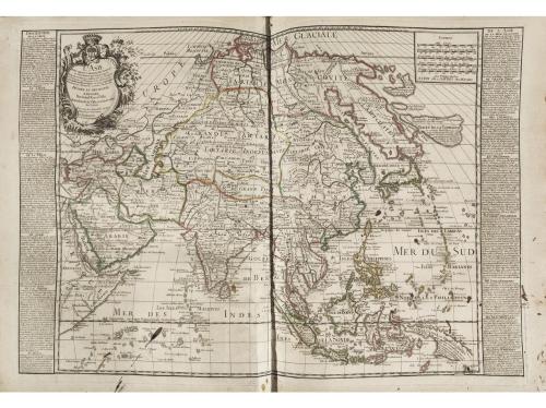 s. XVIII. MAPA. (ATLAS). VARIAS CARTAS GEOGRAPHICAS GENERALS