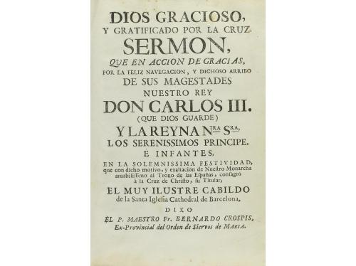 1759 ca. LIBRO. (MONARQUÍA- HISTORIA). RELACION OBSEQUIOSA D