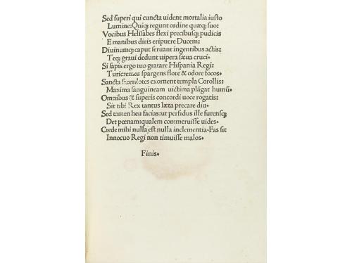 1493. LIBRO. (INCUNABLE). VERARDI, CAROLI:. FERNANDUS: SERVA