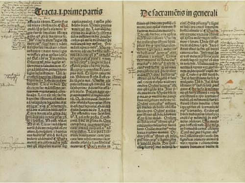 1499. LIBRO. (INCUNABLE). GUIDONIS D[E] MO[N]TE ROCHERII:. M