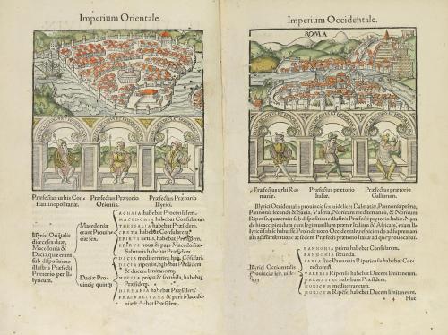 1552. LIBRO. (HISTORIA-ROMA). NOTICIA UTRAQUE CUM ORIENTIS T