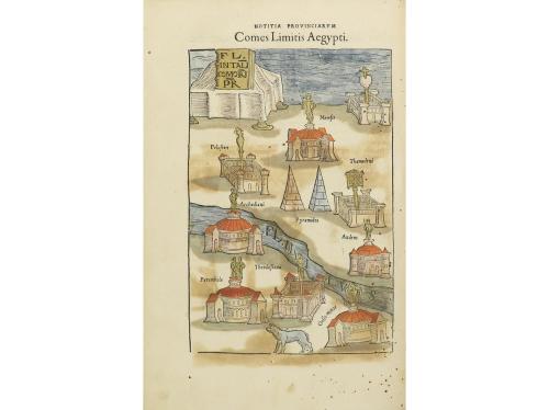 1552. LIBRO. (HISTORIA-ROMA). NOTICIA UTRAQUE CUM ORIENTIS T