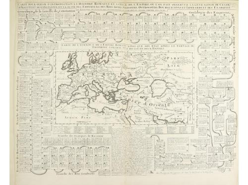 1718. LIBRO. (ATLAS). CHATELAIN, HENRI ABRAHAM:. ATLAS HISTO