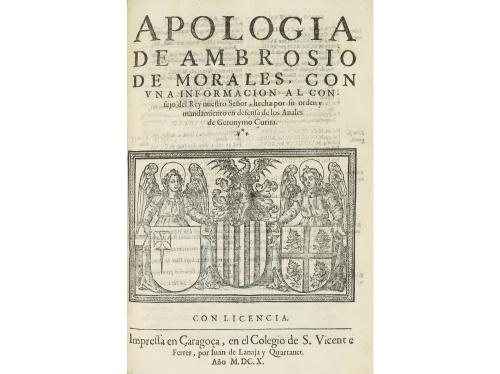 1610. LIBRO. (HISTORIA-ARAGÓN). ÇURITA, GERONYMO:. ANALES DE