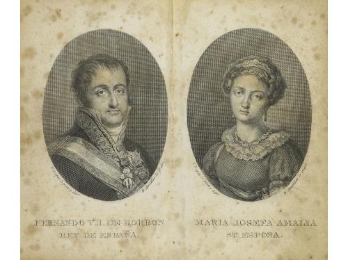 1825. LIBRO. (VIAJES- MADRID). CALENDARIO MANUAL Y GUIA DE F