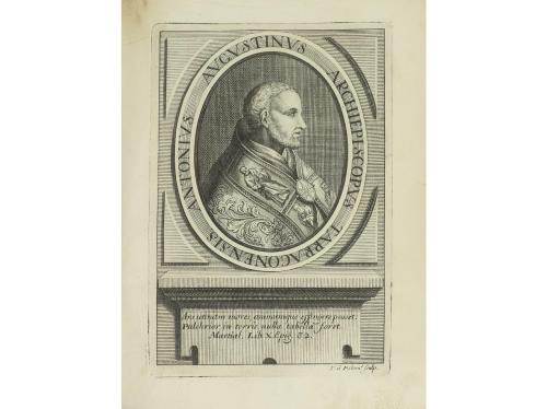 1734. LIBRO. (HERÁLDICA). AGUSTIN, ANTONIO:. DIALOGOS DE LAS